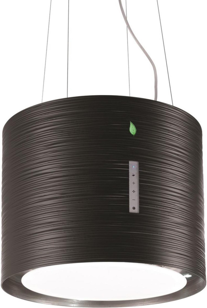 FALMEC E.ION TWISTER ISOLA 45 ALLUMINIO NERO вытяжка затемненный матовый алюминий