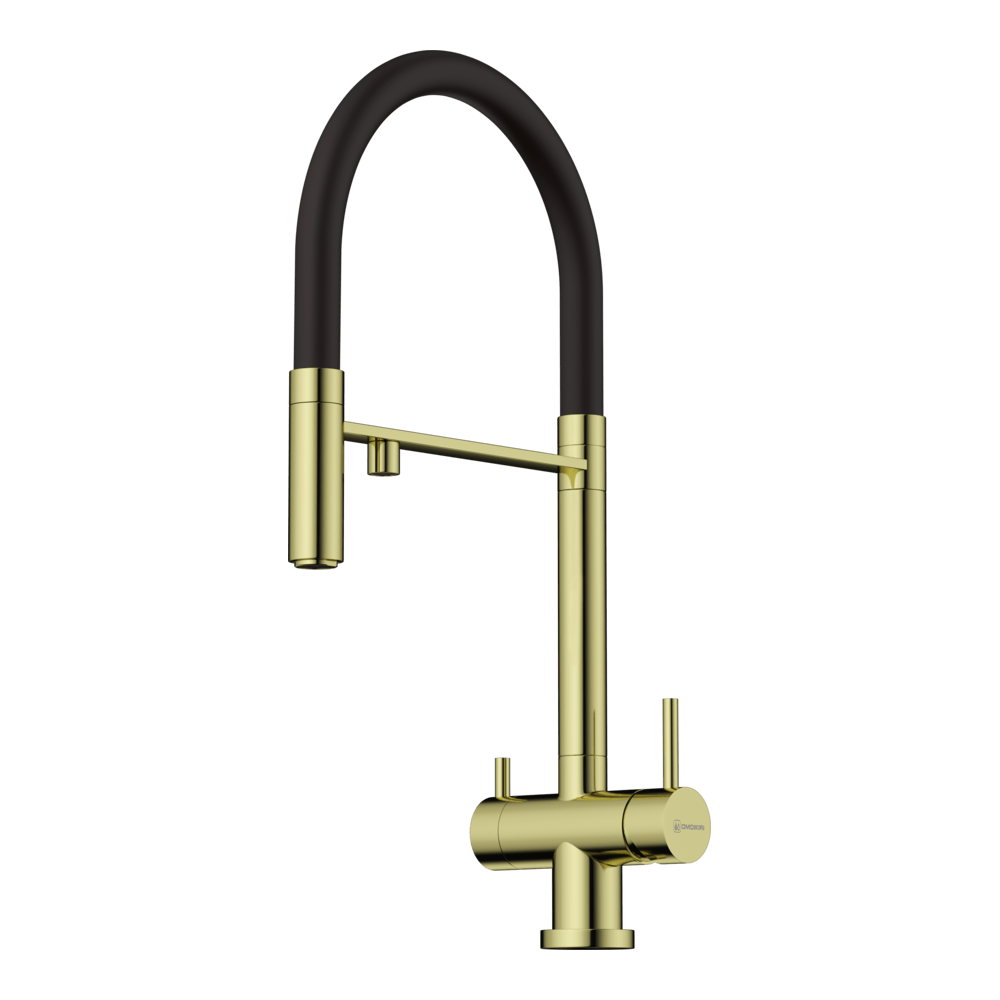 OMOIKIRI KANTO PVD-LG смеситель золотой