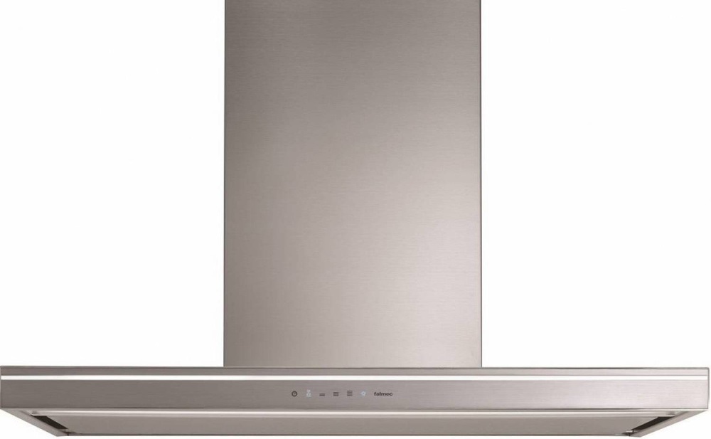 FALMEC SILENCE LUMINA NRS 120 INOX VETRO ACCIAIO вытяжка нержавеющая сталь