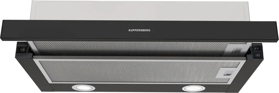 KUPPERSBERG SLIMDUAL 60 W встраиваемая вытяжка черный