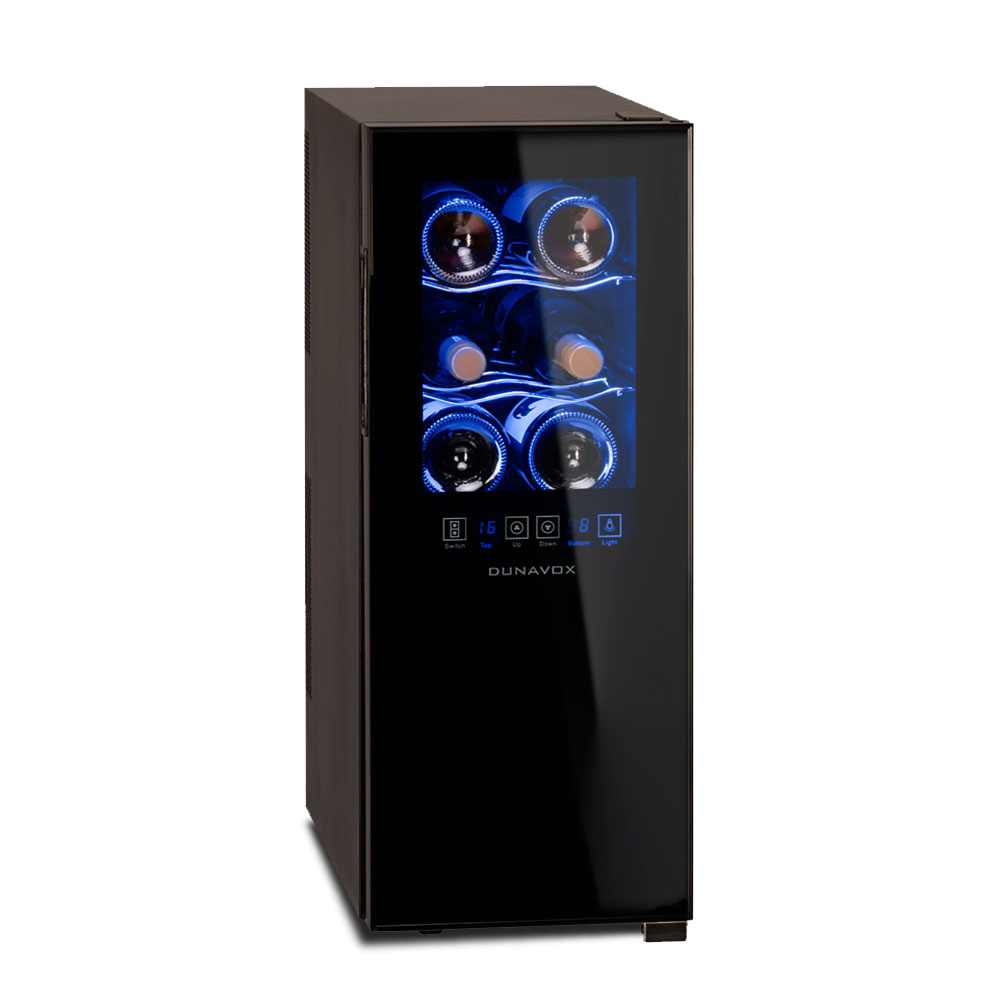 DUNAVOX DAT-12.33DC винный шкаф черный