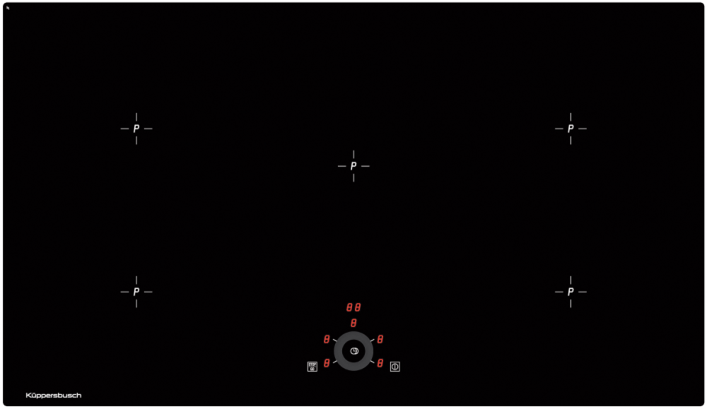KUPPERSBUSCH KI 9330.0 SR индукционная варочная панель черный