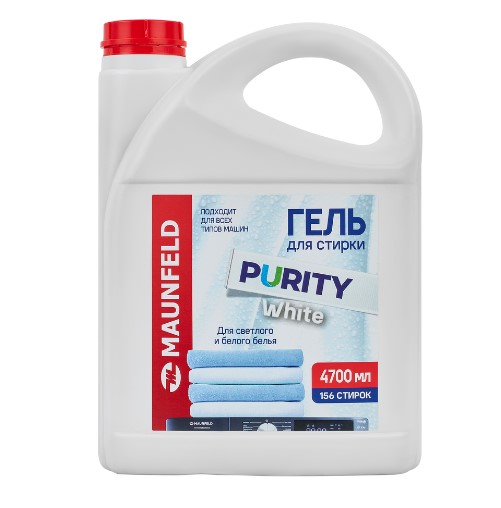 MAUNFELD MWL4700PW Purity White гель для стирки 4700мл белый