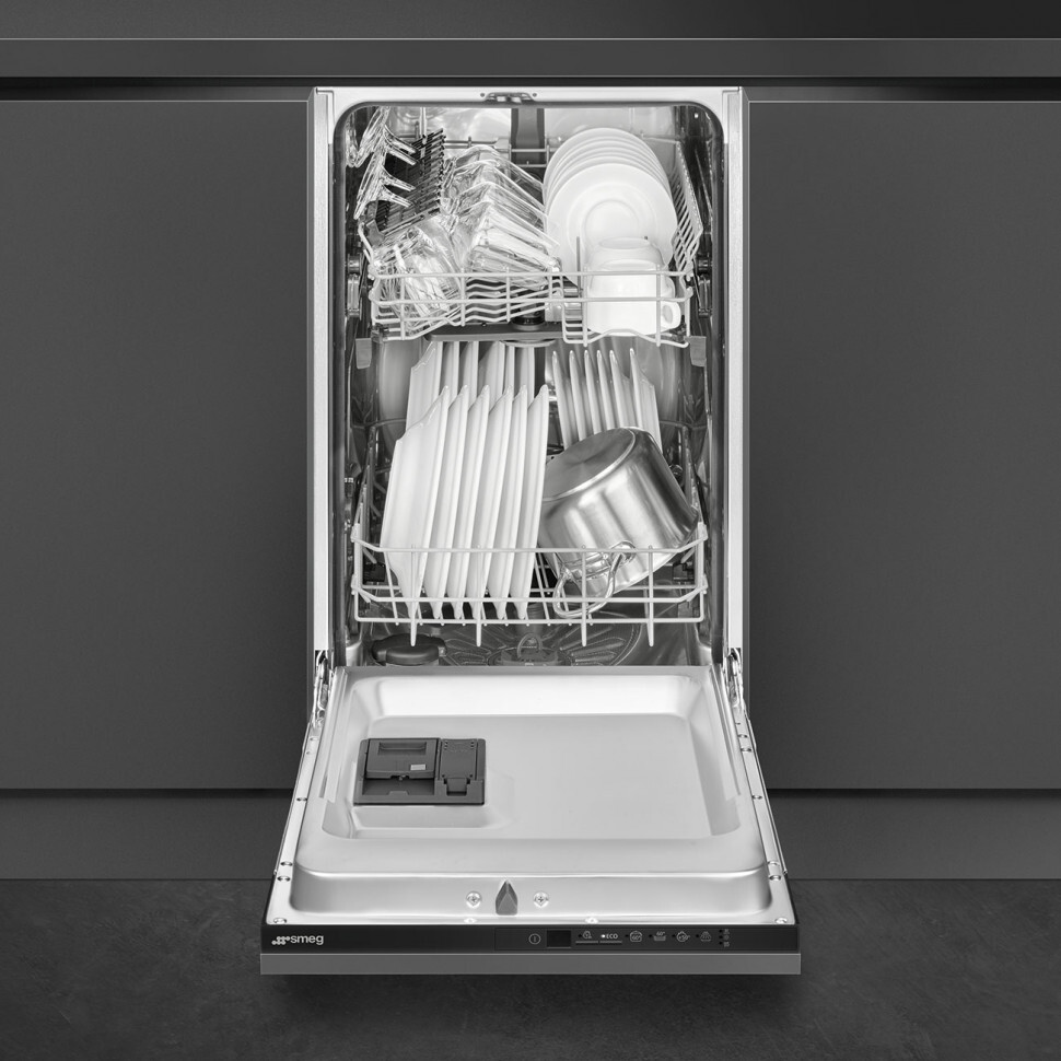 SMEG ST4512EIN посудомоечная машина черная