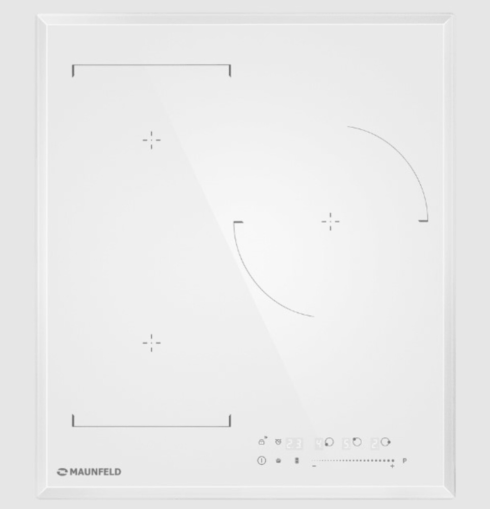 MAUNFELD CVI453SBWH LUX индукционная варочная панель