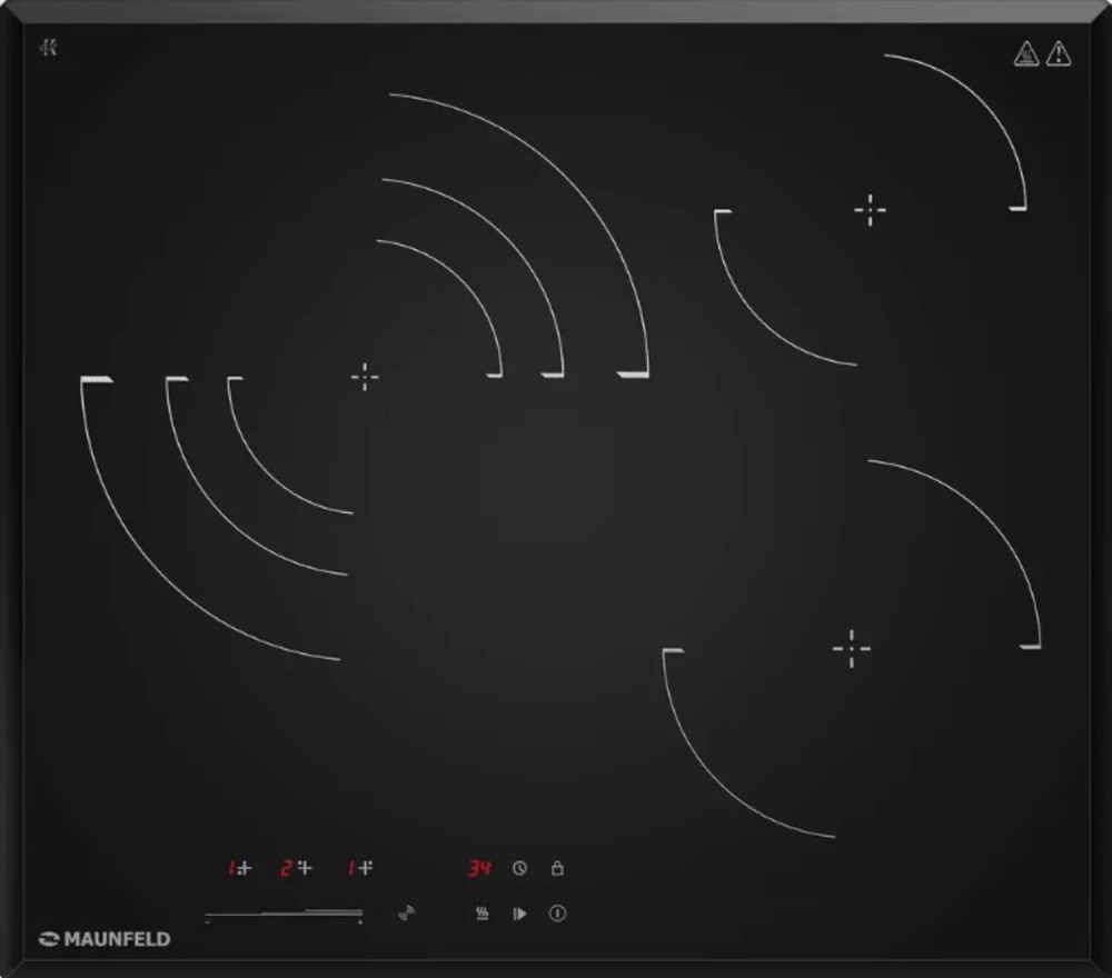 MAUNFELD CVCE593STBK LUX электрическая варочная панель