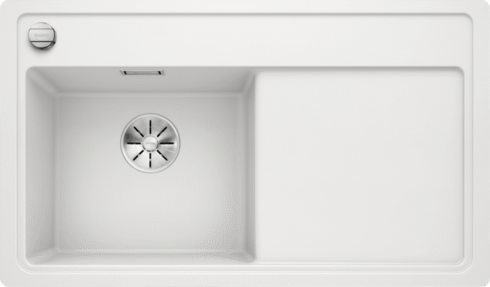 BLANCO ZENAR 45S-F White Standard SILGRANIT PuraDur InFino мойка белый