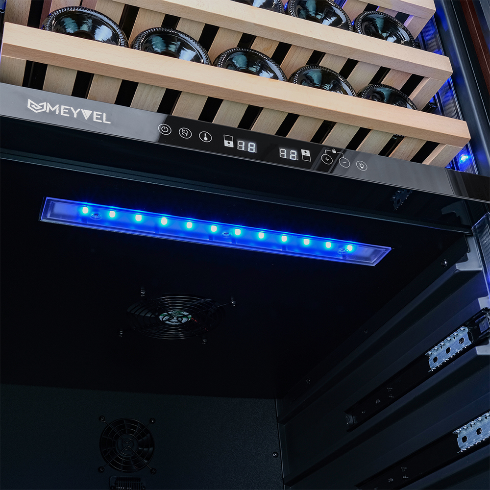 MEYVEL MV99PRO-KBT2 (Спелая вишня) винный шкаф