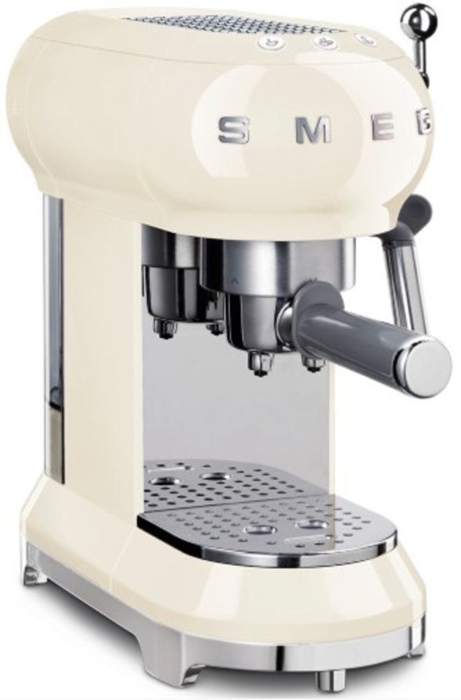 SMEG ECF01CREU кофемашина бежевый