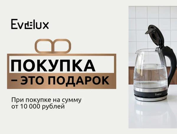 Подарок от EVELUX каждому