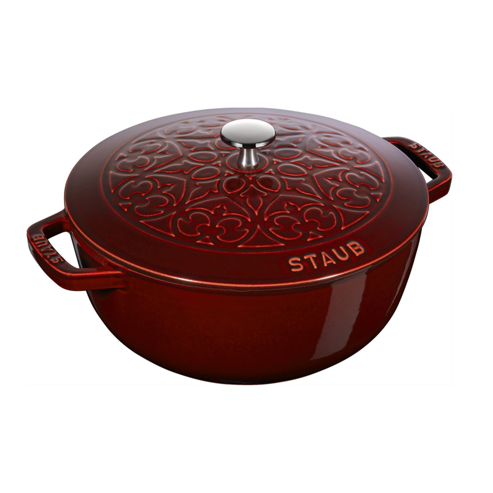 STAUB кокот "Лилия" 26 см 4,9 л гранатовый 11212687