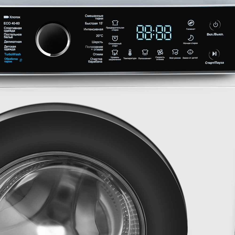 MAUNFELD MFWM106IWHT стиральная машина белый