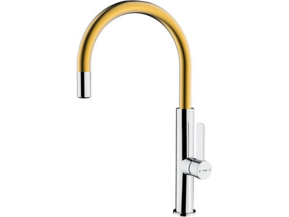 TEKA FOT 995 BRASS смеситель золото/хром (распродажа)