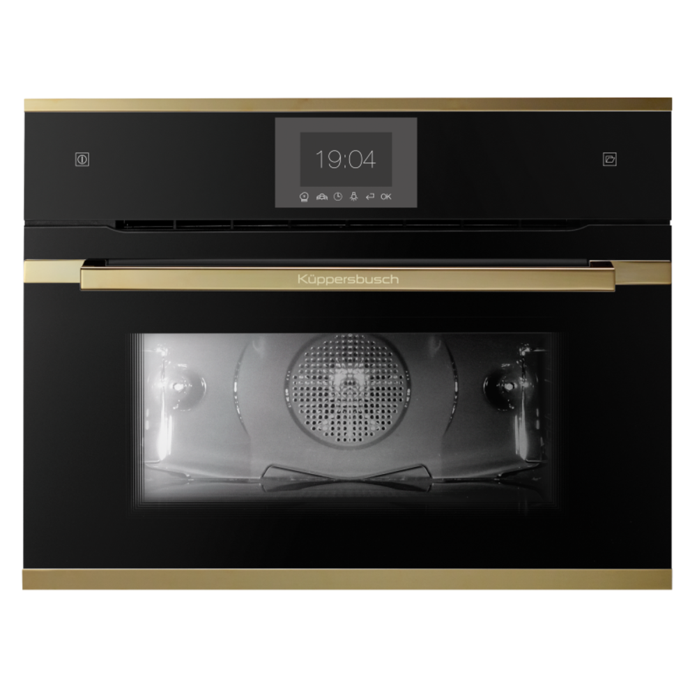 KUPPERSBUSCH CBD 6550.0 S4 Gold компактный духовой шкаф с паром