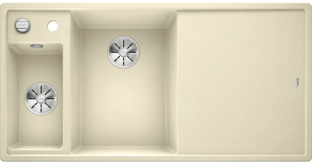 BLANCO AXIA III 6 S мойка кремовый доска ясень