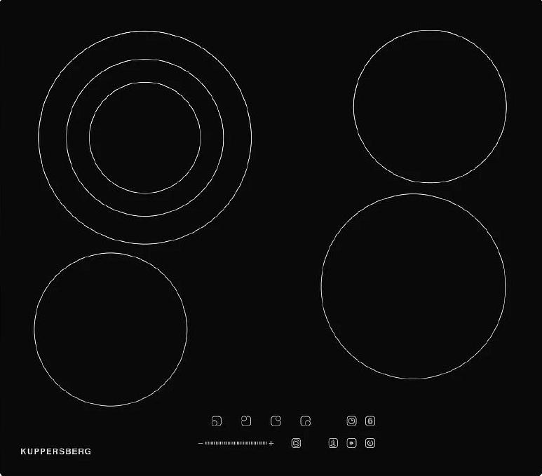 KUPPERSBERG ECS 630 электрическая варочная панель черный
