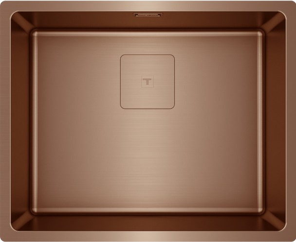 TEKA FLEXLINEA RS15 50.40 SQ PVD COPPER мойка нержавеющая сталь