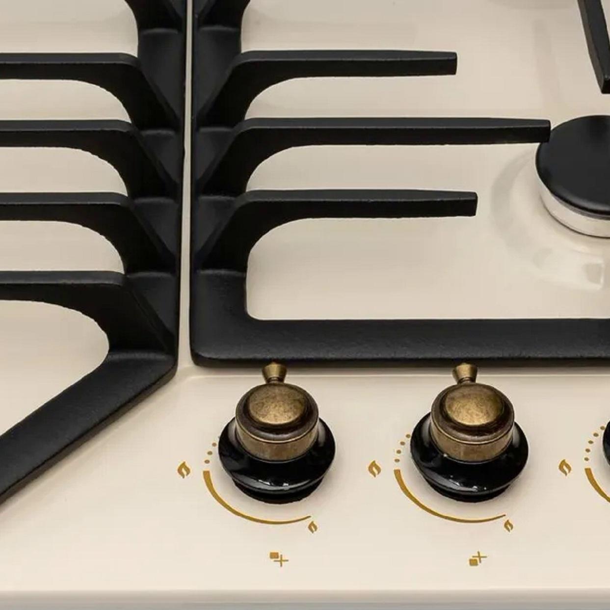 HISTORY HGE 643C RBG варочная панель бежевый