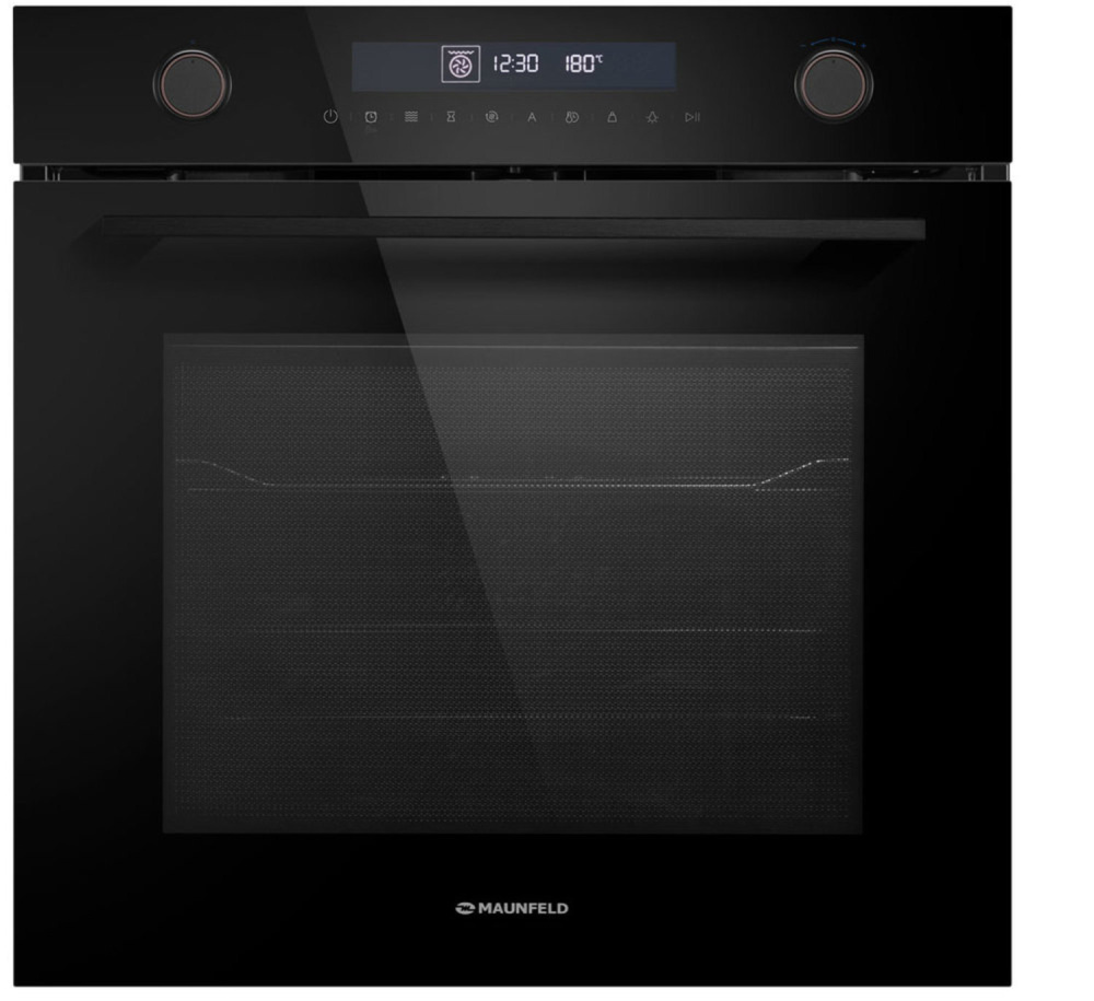 MAUNFELD MEOR7217DMB2 электрический духовой шкаф с СВЧ черный