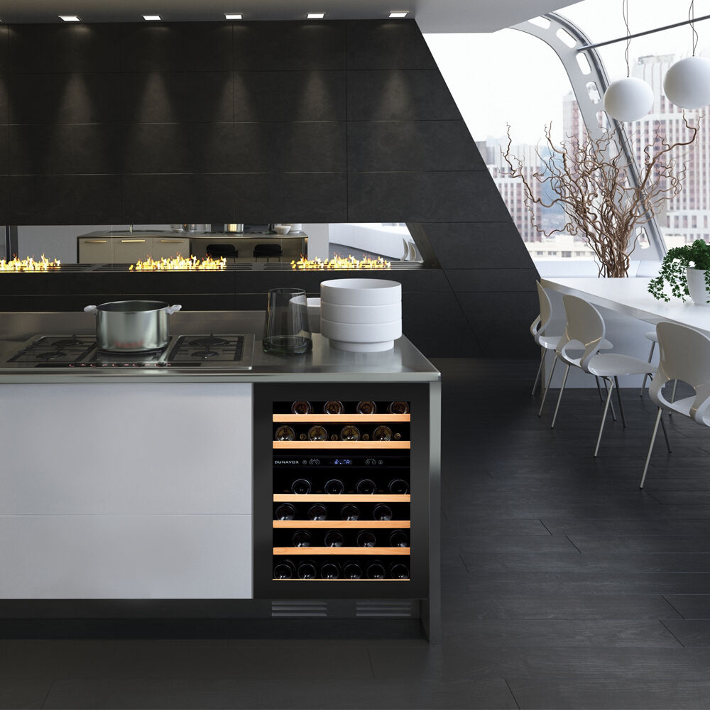 DUNAVOX DAUF-46.145DBH винный шкаф черный