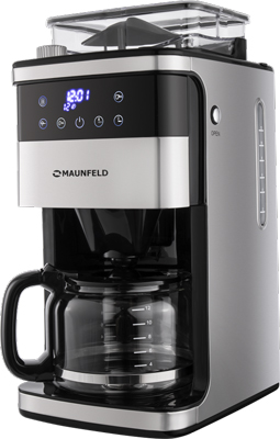 MAUNFELD MF-A8021CBK кофемашина белый