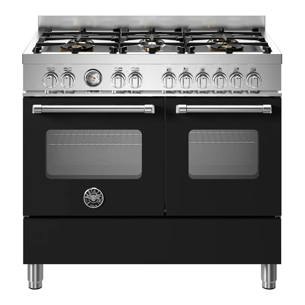 BERTAZZONI MAS106L2ENET газовый варочный центр черный матовый