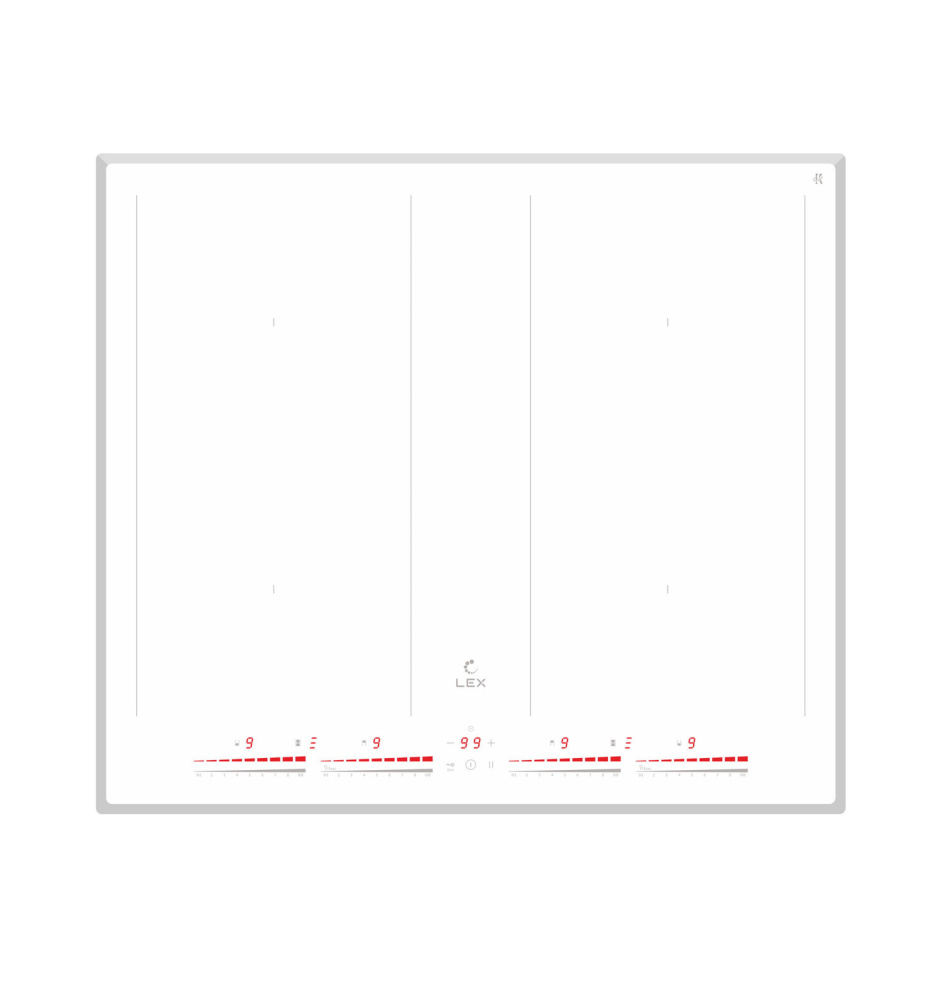 LEX EVI 641С WH индукционная варочная поверхность