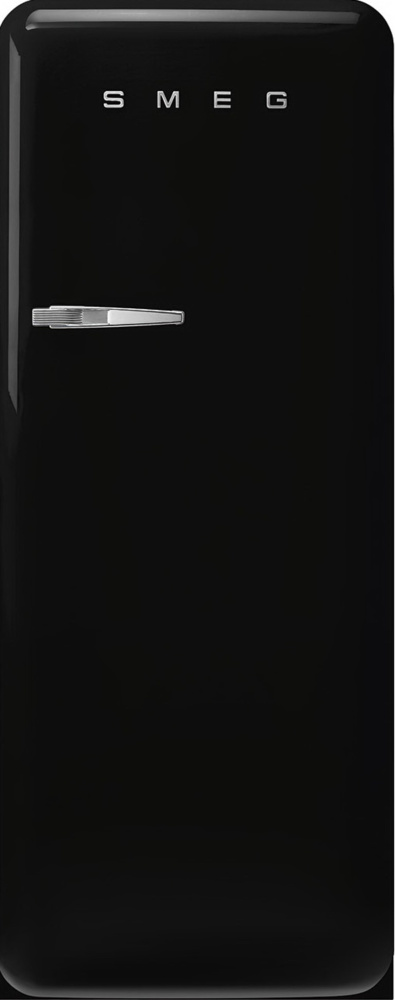 SMEG FAB28RBL5 черный отдельностоящий холодильник стиль 50-х годов