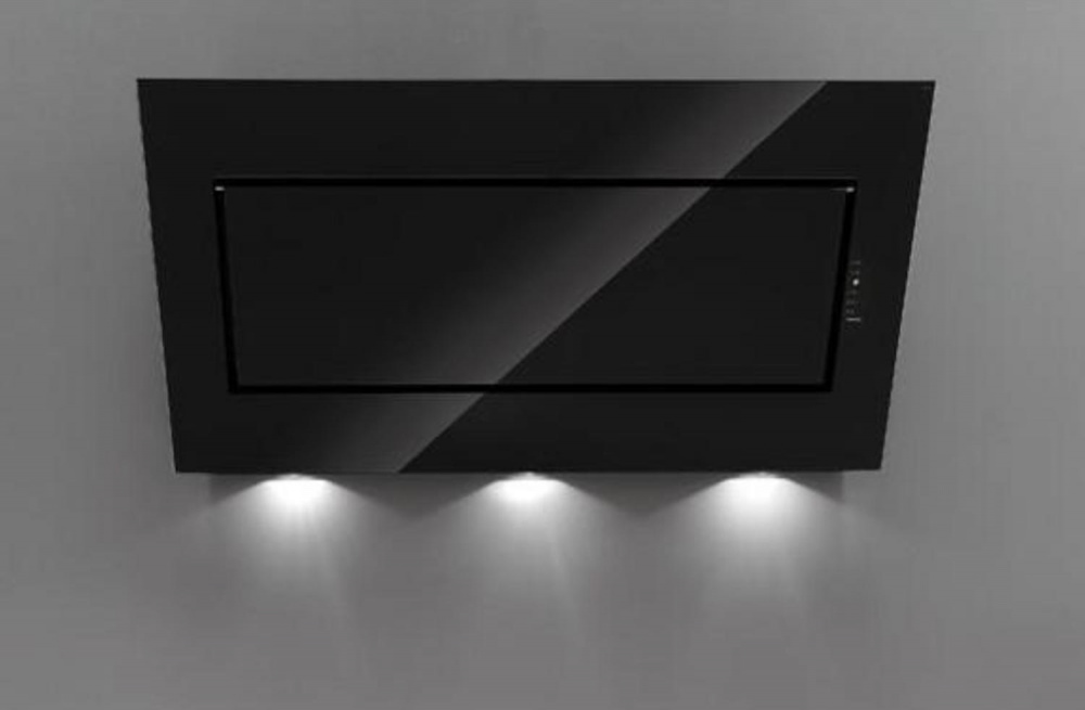 FALMEC QUASAR GLASS BLACK 60 вытяжка черное стекло