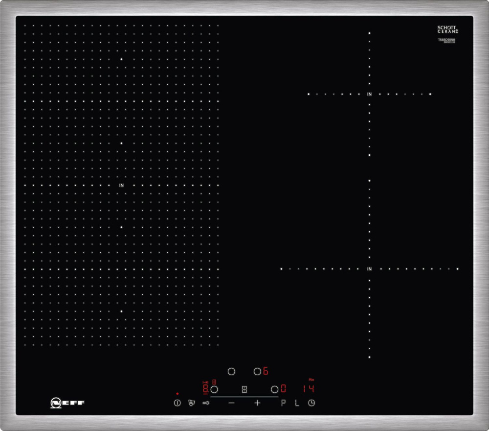 NEFF T56BD50N0 индукционная варочная панель черный