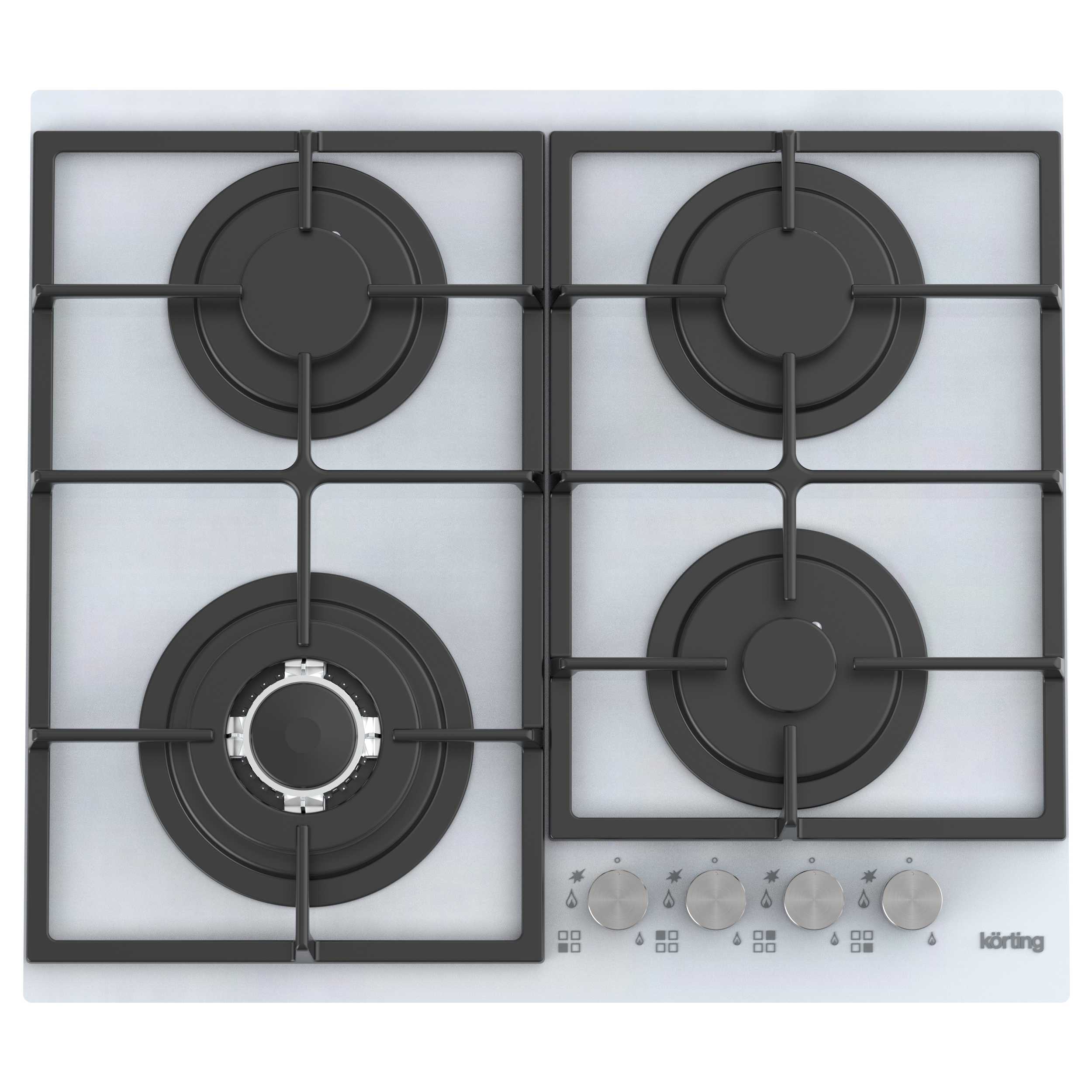 KORTING HGG 6734 CTW варочная панель белый