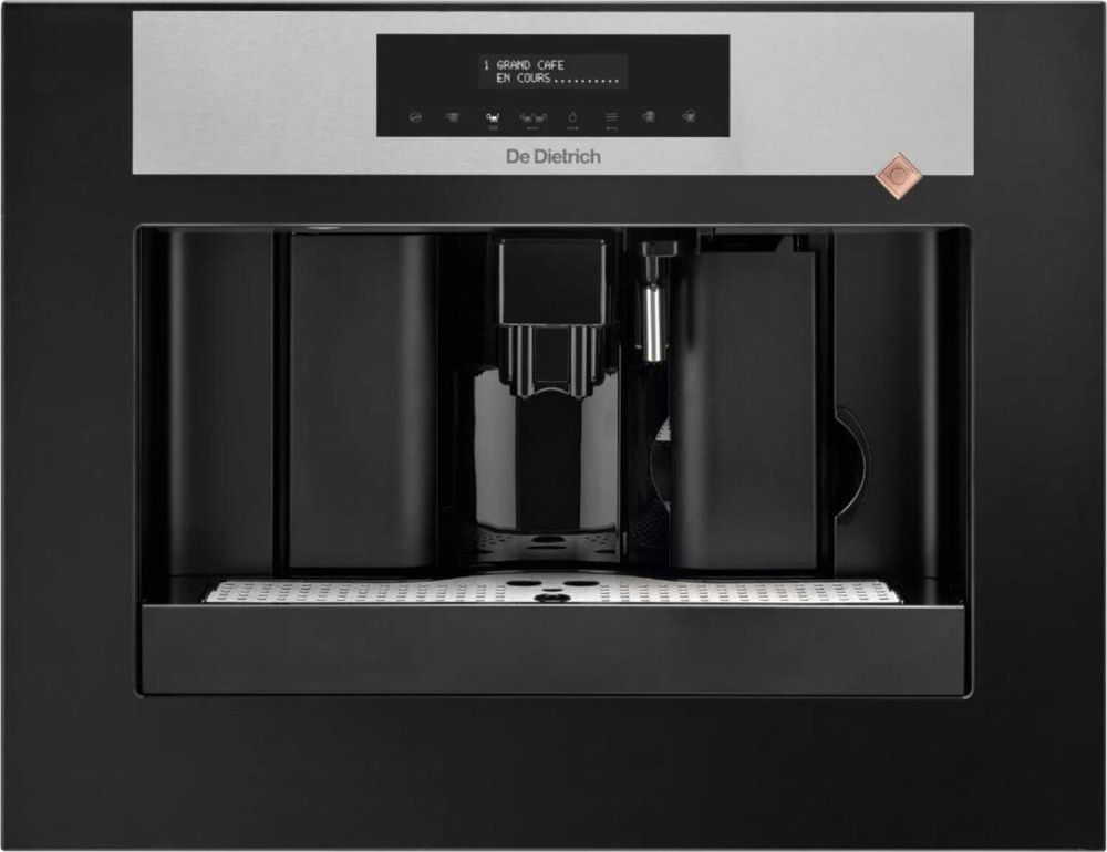 DE DIETRICH DKD7400X ВСТРАИВАЕМАЯ КОФЕМАШИНА ESPRESSO 45 СМ черный