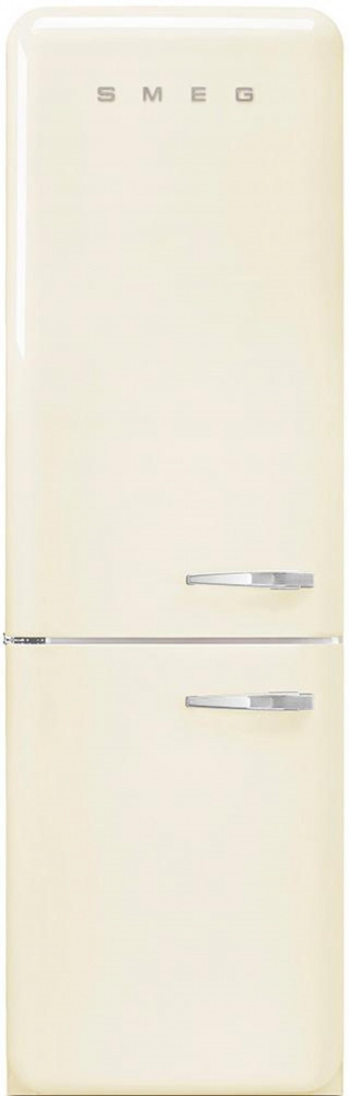 SMEG FAB32LCR5 кремовый отдельностоящий двухдверный холодильник стиль 50-х годов