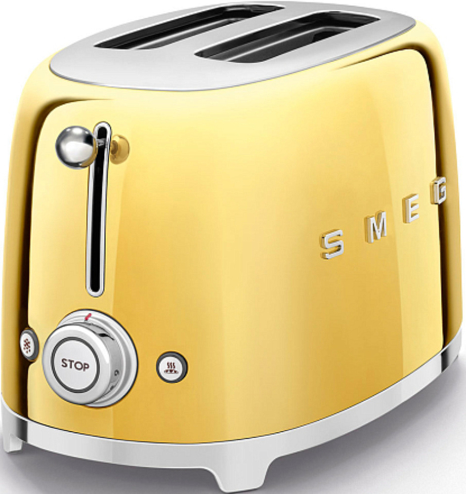 SMEG TSF01GOEU тостер на 2 ломтика