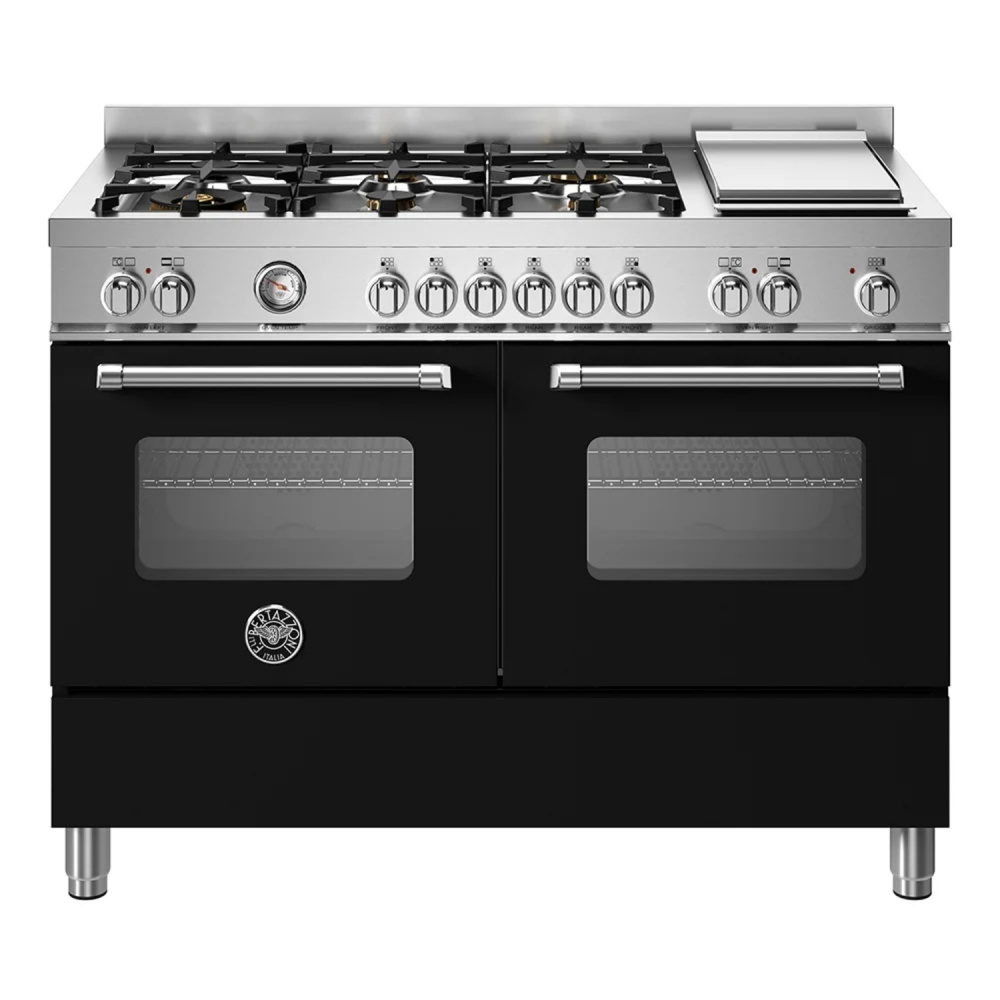 BERTAZZONI MAS126G2ENET газовый варочный центр черный матовый