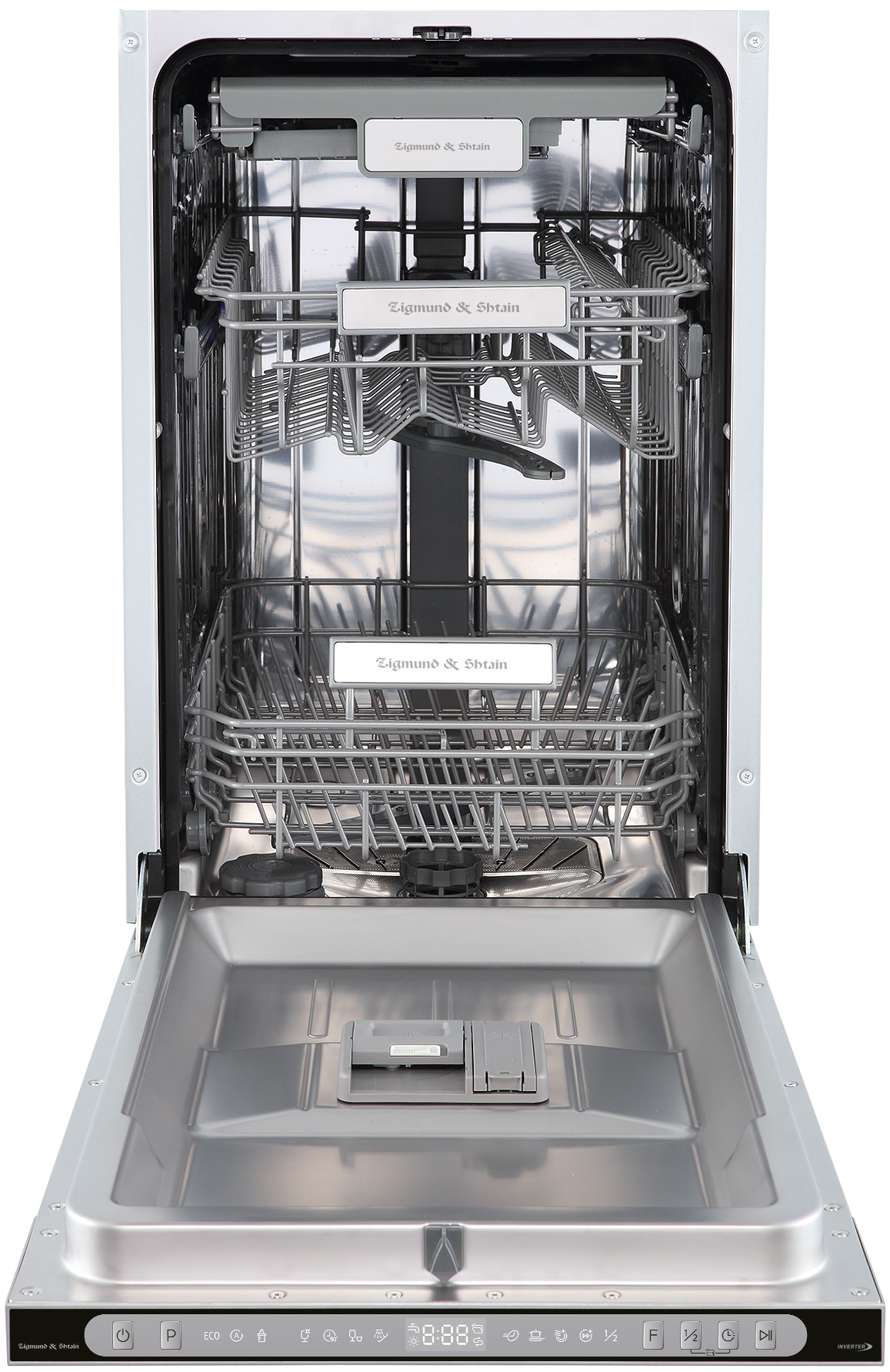 ZIGMUND & SHTAIN DW 312.4 посудомоечная машина нержавеющая сталь
