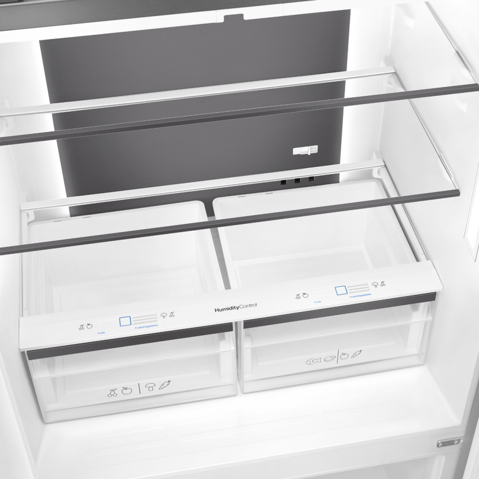 SMEG FQI48KD холодильник тёмная нержавеющая сталь