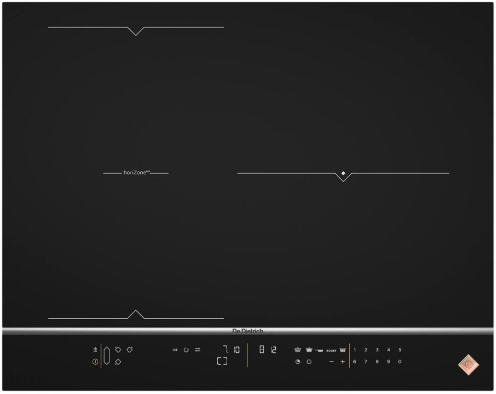 DE DIETRICH DPI7584X HORIZONE ИНДУКЦИОННАЯ ВАРОЧНАЯ ПАНЕЛЬ 65 CM черный