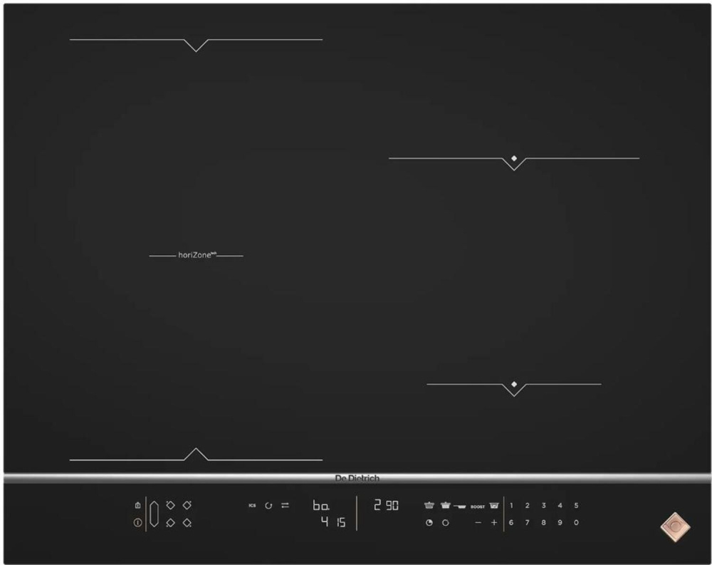 DE DIETRICH DPI7686XP HORIZONE PLAY ИНДУКЦИОННАЯ ВАРОЧНАЯ ПАНЕЛЬ 65 CM черный