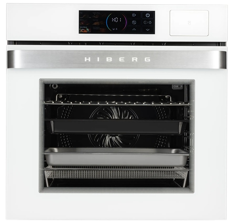 HIBERG S-VM 6415 W SMART духовой шкаф белый