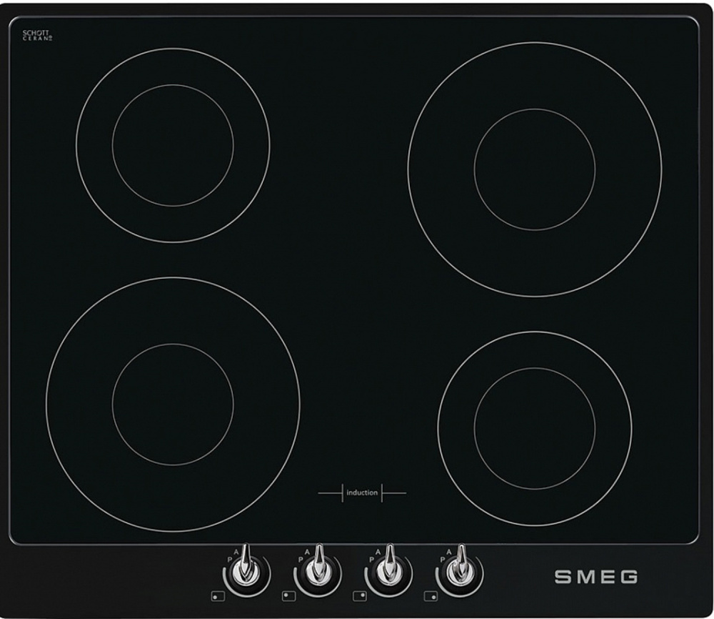 SMEG SI964NM черный индукционная варочная поверхность