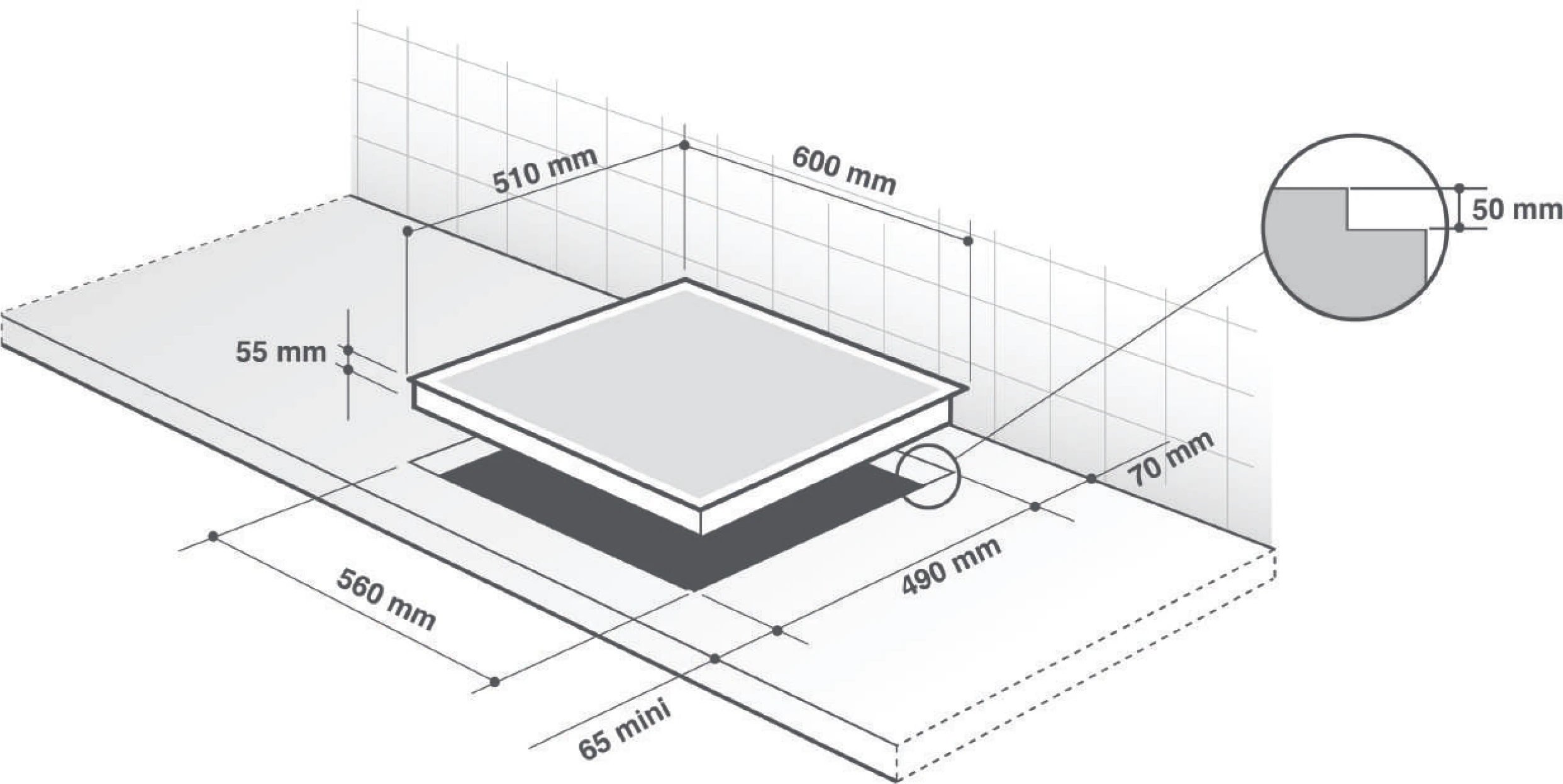 DE DIETRICH DPV4605HB варочная панель черный