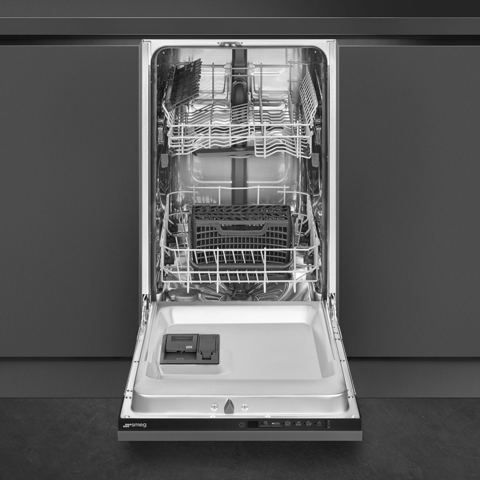 SMEG ST4512EIN посудомоечная машина черная