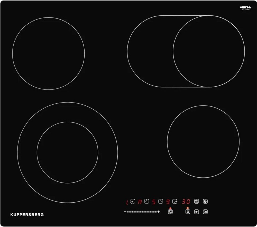 KUPPERSBERG ECS 627 электрическая варочная панель черный