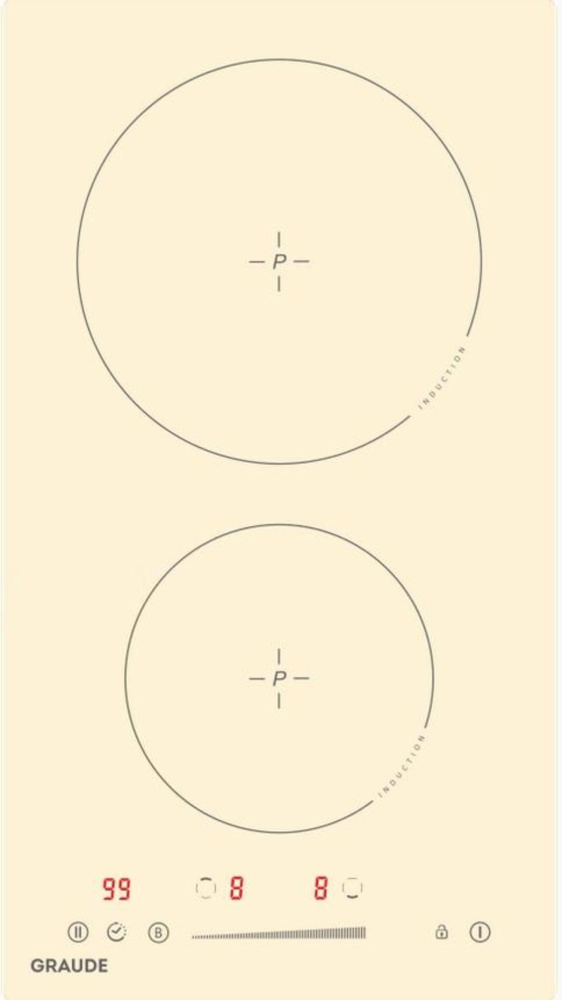 GRAUDE IK 30.1 C индукционная варочная панель кремовый