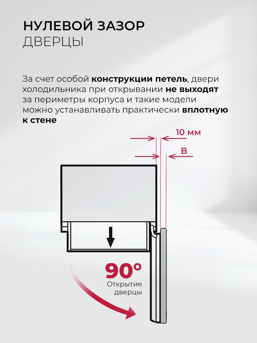 LEX LKB185GrIDMax холодильник серый