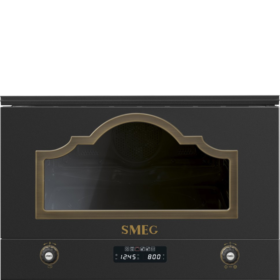 SMEG MP722AO микроволновая печь черный