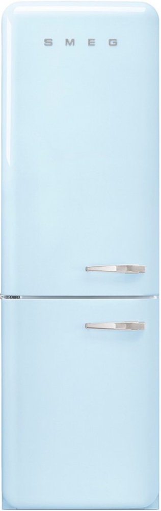 SMEG FAB32LPB5 Отдельностоящий двухдверный холодильник, голубой