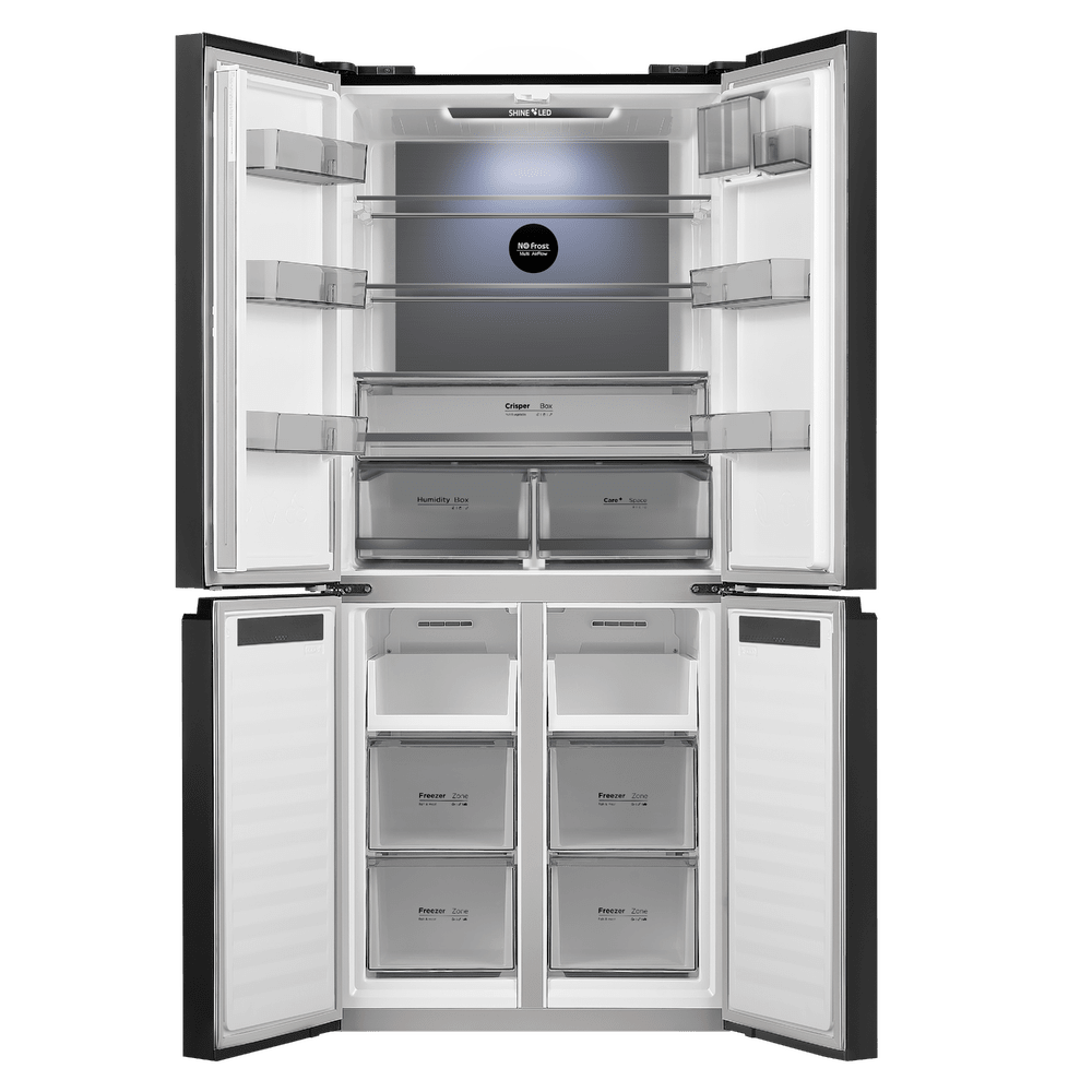 MAUNFELD MFF192NFSB01 Inverter холодильник черная сталь
