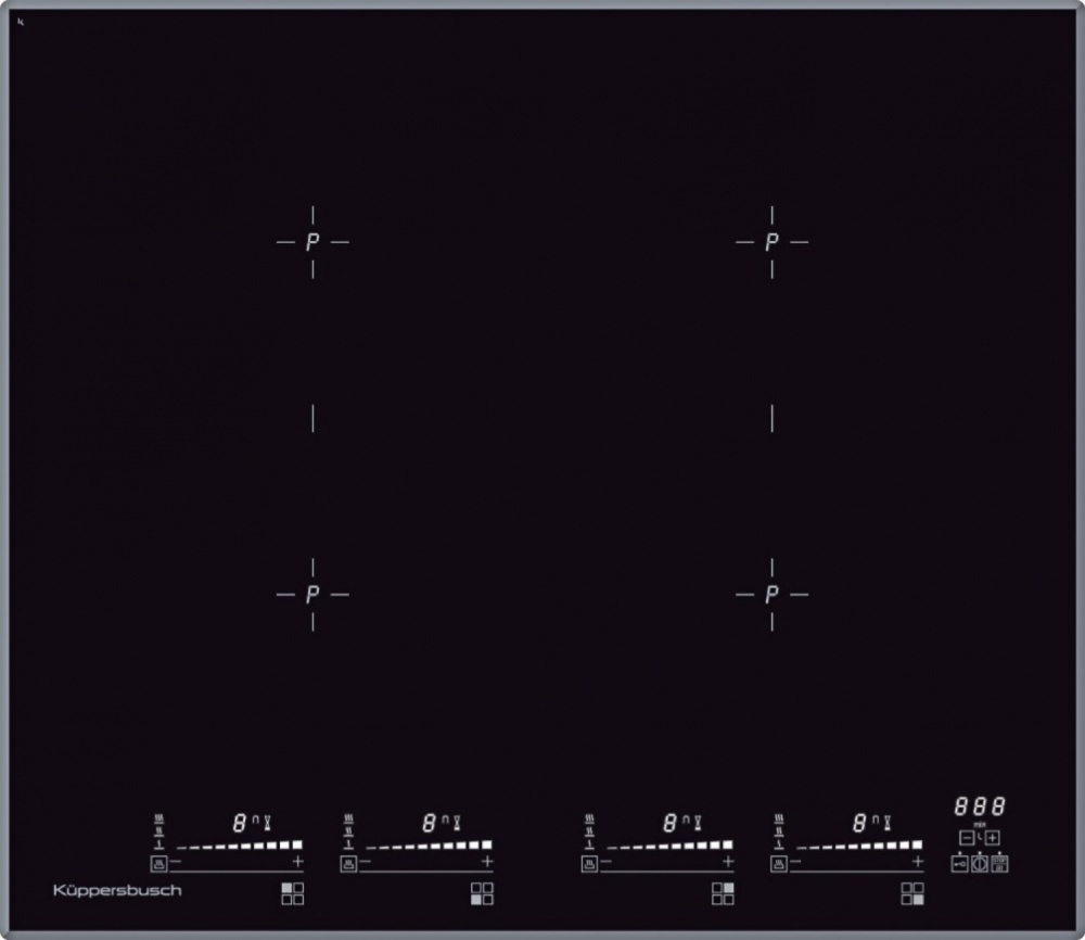 KUPPERSBUSCH KI 6800.0 SF индукционная варочная панель черное стекло